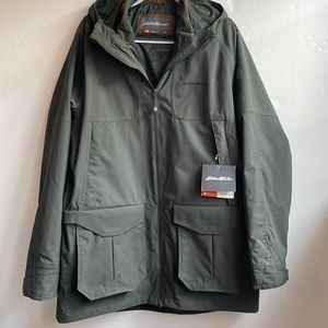 NWT Eddie Bauer weather edge plus storm repel therma fill 3-in-1 winter coat
